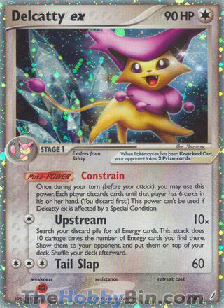 Delcatty ex EX Crystal Guardians Ultra Rare #91/100