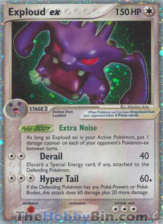 Exploud ex EX Crystal Guardians Ultra Rare #92/100