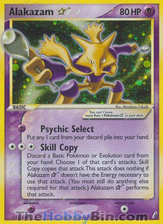 Alakazam Star EX Crystal Guardians Ultra Rare #99/100