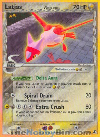 Latias EX Delta Species Holo Rare #8/113