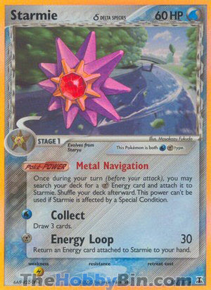 0015 Starmie Holo Rare Delta Species