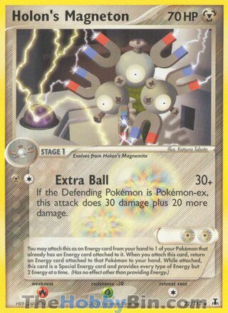 Holon's Magneton #22/113 Rare - EX Delta Species Pokemon card
