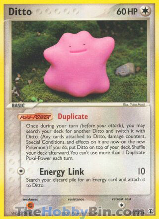 Ditto #35/113 Uncommon - EX Delta Species Pokemon card