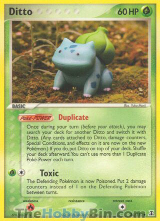 Ditto EX Delta Species Uncommon #36/113