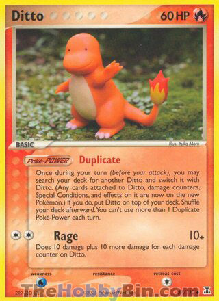 Ditto #37/113 Uncommon - EX Delta Species Pokemon card