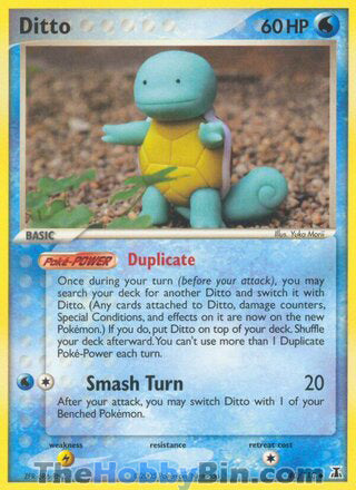 Ditto #40/113 Uncommon - EX Delta Species Pokemon card