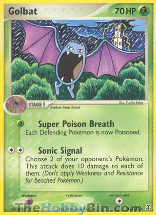 Golbat #43/113 Uncommon - EX Delta Species Pokemon card