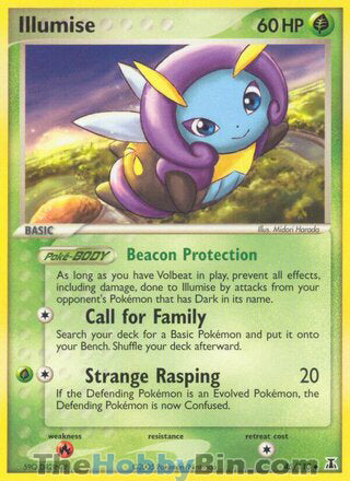 Illumise #45/113 Uncommon - EX Delta Species Pokemon card