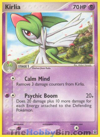 Kirlia EX Delta Species Uncommon #47/113