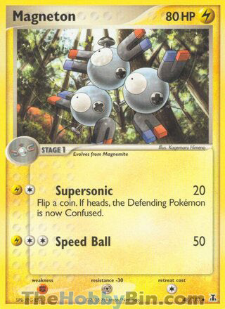 Magneton #48/113 Uncommon - EX Delta Species Pokemon card