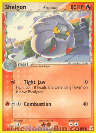 Shelgon #53/113 Uncommon - EX Delta Species Pokemon card