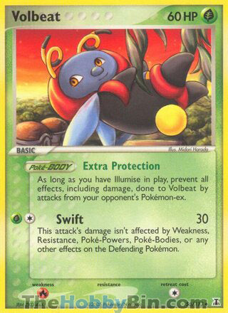 Volbeat #56/113 Uncommon - EX Delta Species Pokemon card