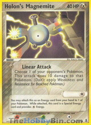 Holon's Magnemite #70/113 Common - EX Delta Species Pokemon card