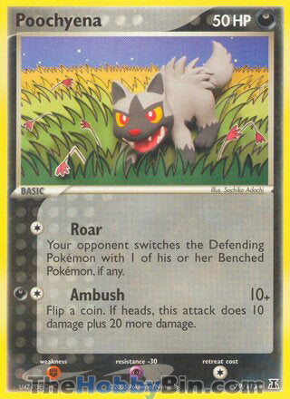 Poochyena #79/113 Common - EX Delta Species Pokemon card