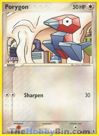 Porygon #80/113 Common - EX Delta Species Pokemon card