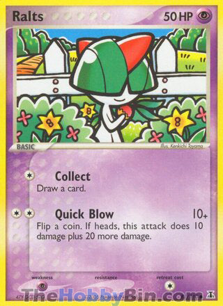 Ralts #81/113 Common - EX Delta Species Pokemon card