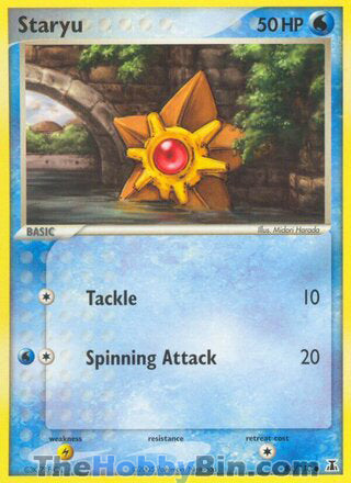 Staryu #84/113 Common - EX Delta Species Pokemon card