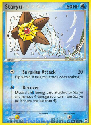 Staryu #85/113 Common - EX Delta Species Pokemon card