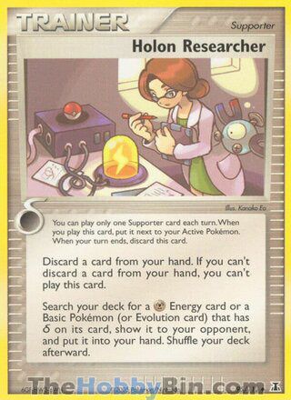 Holon Researcher #95/113 Uncommon - EX Delta Species Pokemon card