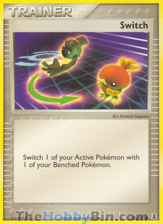 Switch #102/113 Common - EX Delta Species Pokemon card