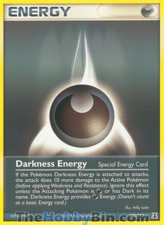Darkness Energy #103/113 Rare - EX Delta Species Pokemon card
