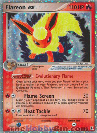 Flareon ex EX Delta Species Ultra Rare #108/113