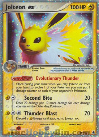 Jolteon ex EX Delta Species Ultra Rare #109/113