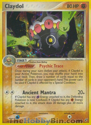 0005 Claydol Holo Rare Deoxys