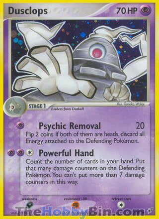 0007 Dusclops Holo Rare Deoxys