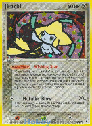 Jirachi EX Deoxys Holo Rare #9/107