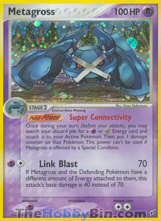 Metagross EX Deoxys Holo Rare #11/107