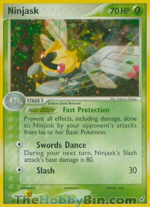 0013 Ninjask Holo Rare Deoxys