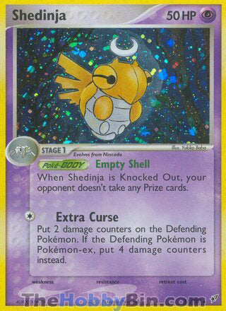 Shedinja EX Deoxys Holo Rare #14/107