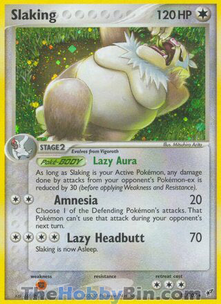 0015 Slaking Holo Rare Deoxys