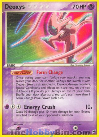 Deoxys EX Deoxys Rare #17/107