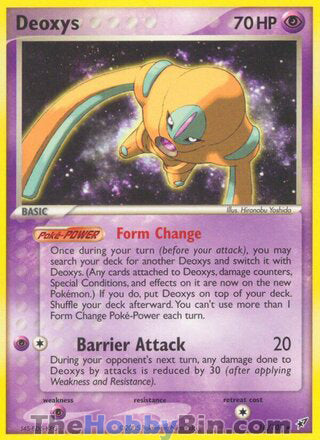 Deoxys EX Deoxys Rare #18/107