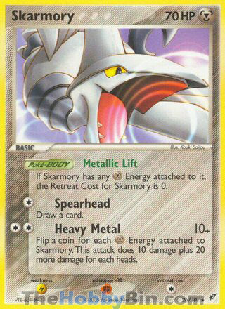 Skarmory #26/107 Rare - EX Deoxys Pokemon card