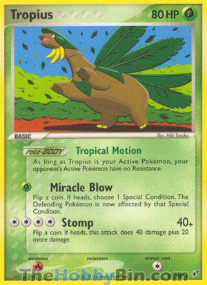 0027 Tropius Rare Deoxys