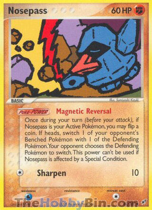 0042 Nosepass Uncommon Deoxys