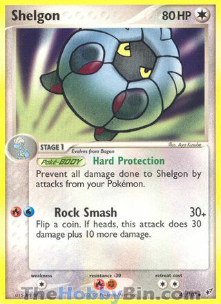 Shelgon #45/107 Uncommon - EX Deoxys Pokemon card