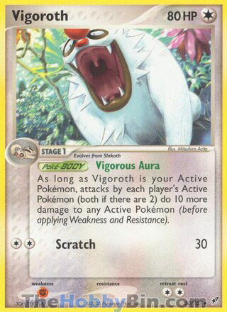 Vigoroth #50/107 Uncommon - EX Deoxys Pokemon card