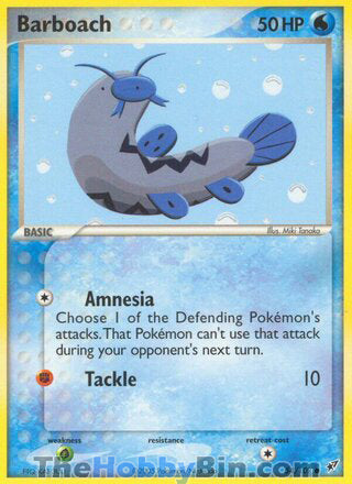 Barboach #54/107 Common - EX Deoxys Pokemon card