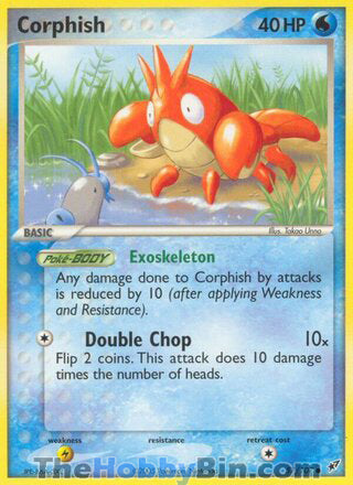 Corphish #57/107 Common - EX Deoxys Pokemon card