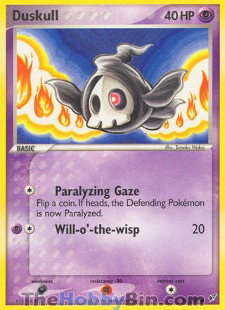 Duskull #58/107 Common - EX Deoxys Pokemon card