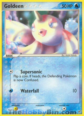 Goldeen #61/107 Common - EX Deoxys Pokemon card