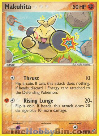 Makuhita #65/107 Common - EX Deoxys Pokemon card