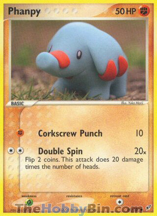 Phanpy #69/107 Common - EX Deoxys Pokemon card
