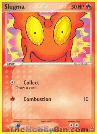 Slugma #74/107 Common - EX Deoxys Pokemon card