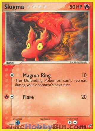 Slugma #75/107 Common - EX Deoxys Pokemon card