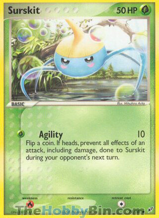 Surskit #78/107 Common - EX Deoxys Pokemon card